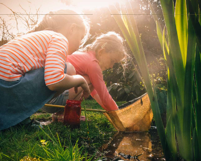 Spelen in de natuur